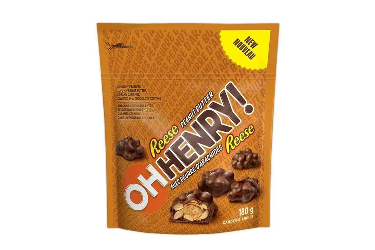 Hersheys Oh Henry Reese Peanut Butter 180g