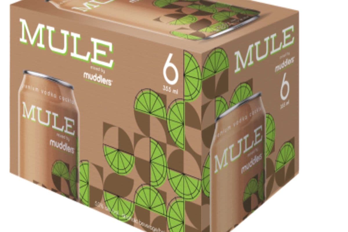 MUDDLERS VODKA MULE 6*355ML (1 x 355ML)