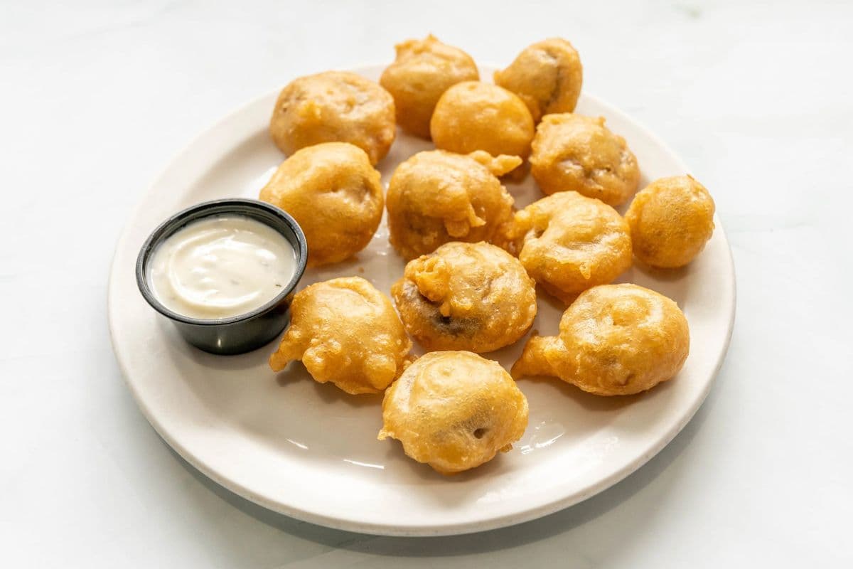 Battered Mushrooms