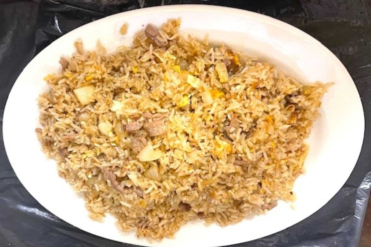 60B. Thai Fried Rice (Beef, Onions, and Eggs)