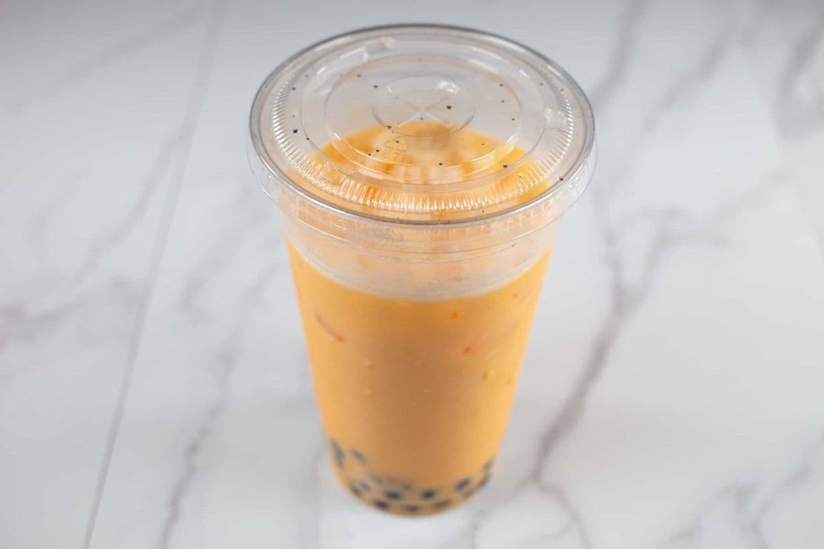 Mango Milk Tea (150 Cal)