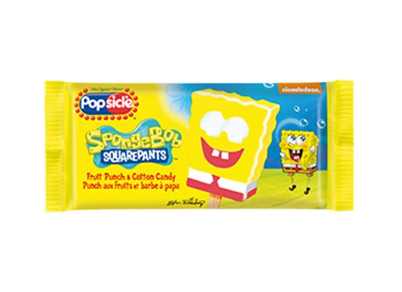 Popsicle-Fruit Punch and Cotton Candy Ice Pop