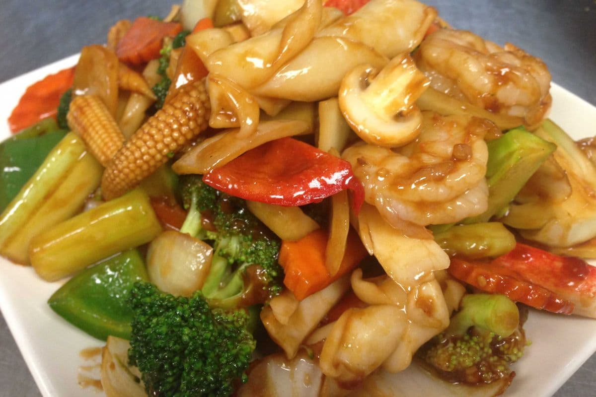 141. Seafood with Mixed Vegetables