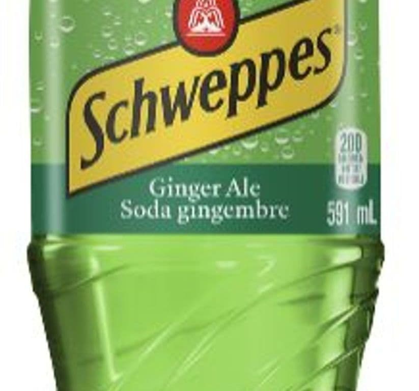 Schweppes Ginger Ale (591ml bottle)