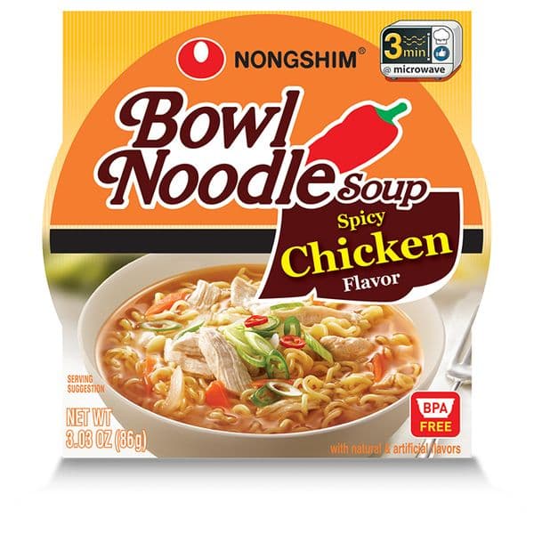 Nongshim Bol Poulet Épicé 86g / Nongshim Bowl Spicy Chicken 86g