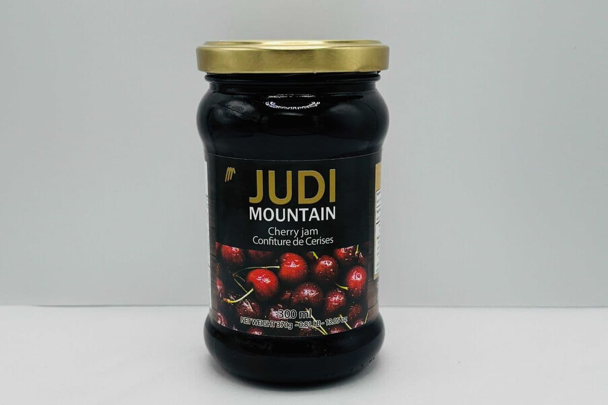Judi Mountain Cherry Jam, 370 Grams (300ml)
