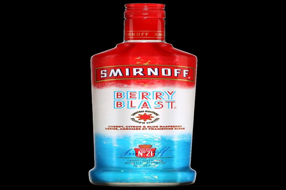Smirnoff Berry Blast Vodka 750ML (1 x 750 mL)
