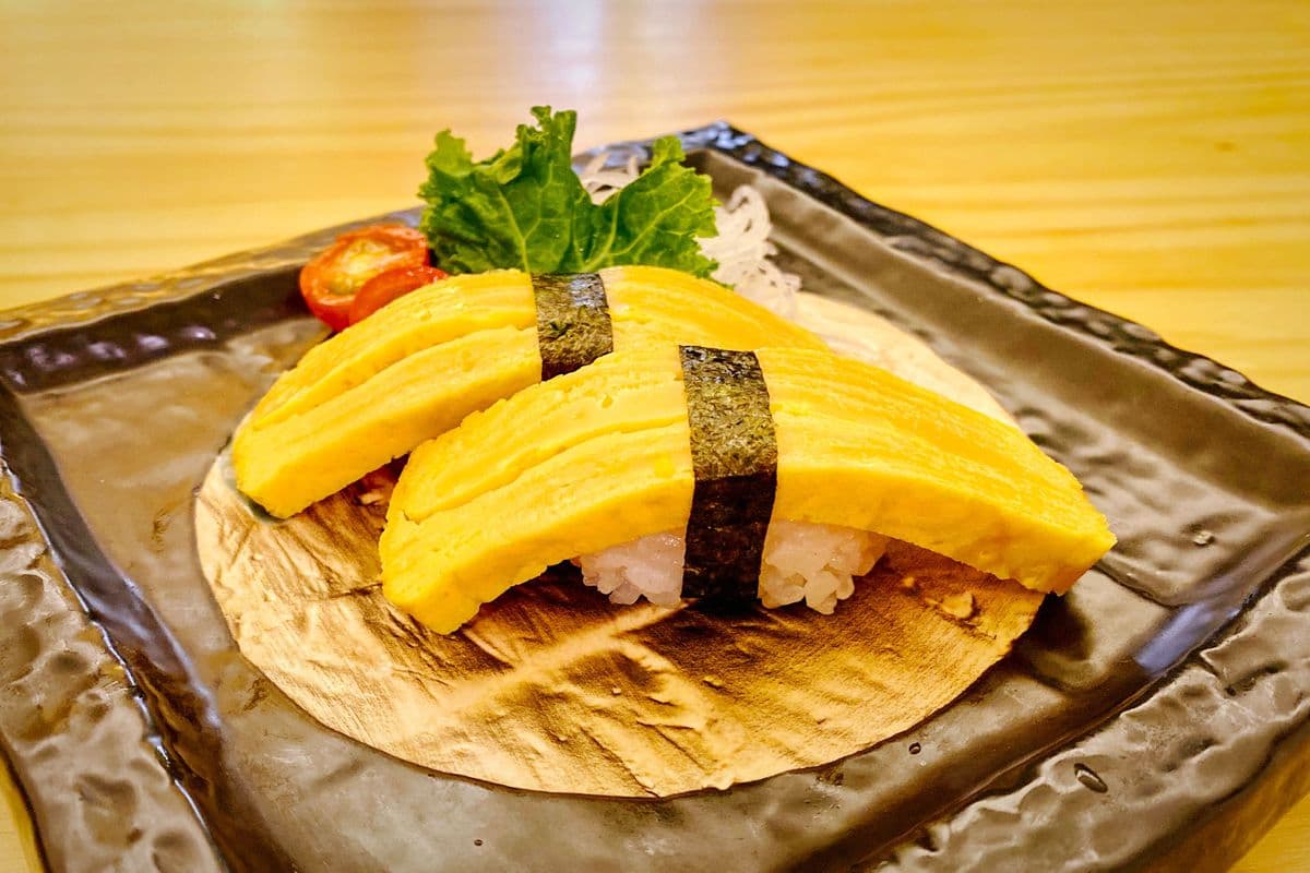 Egg (Tamago) Sushi