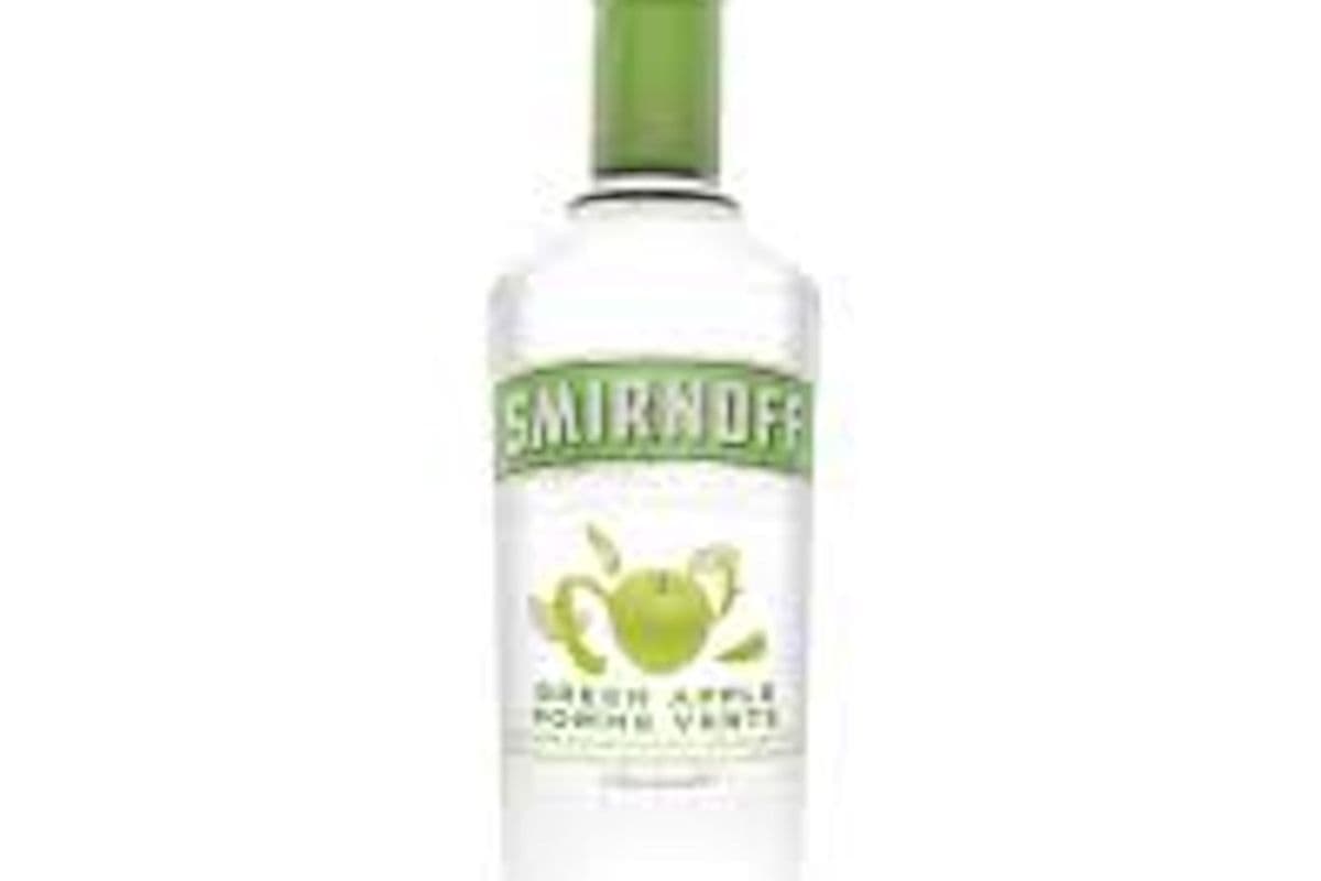 Smirnoff Green Apple Vodka (750 ml) (1 x 750ML)