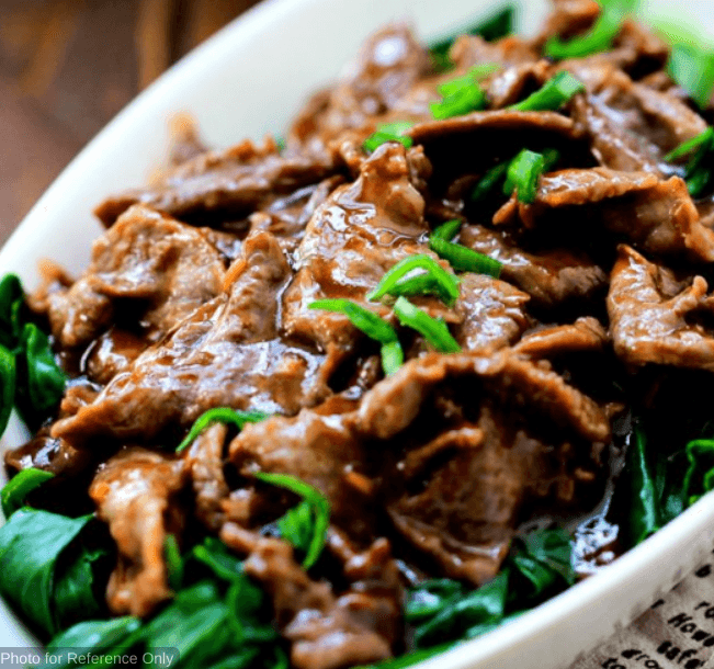 Beef with Chinese Greens (Napa)