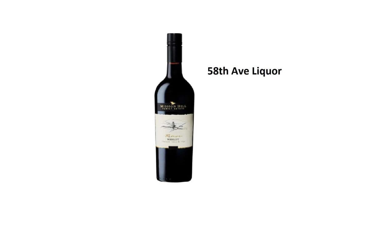 MISSION HILL RESERVE MERLOT 750ML (1 x 750ML)