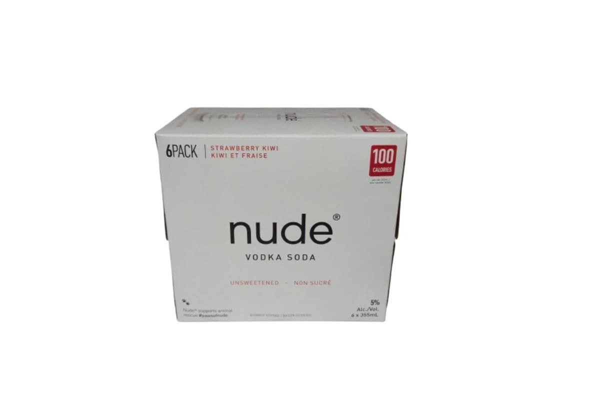 Nude Strawberry Kiwi (6 x 350 ml Cans)