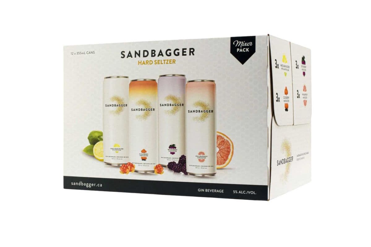 SANDBAGGER HARD SELTZER MIXER PACK (12 x 355ML)