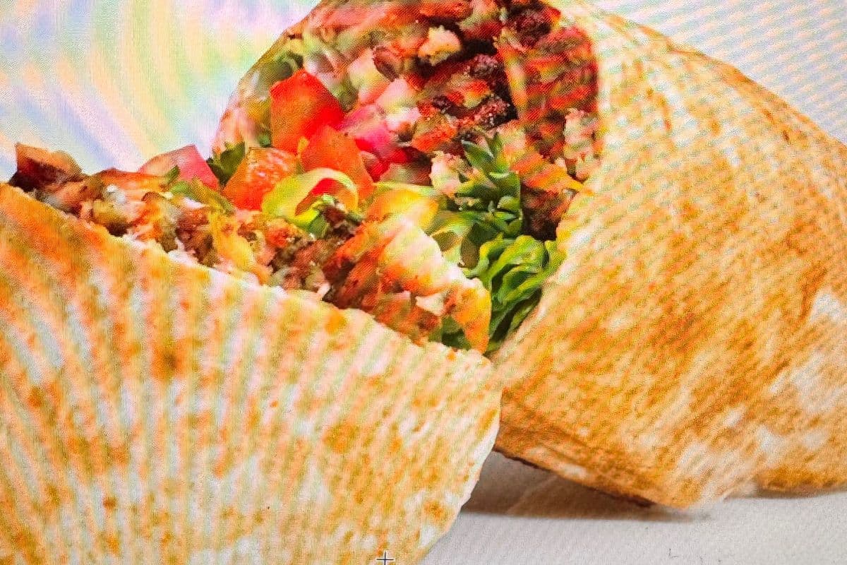 Beef Shawarma Wrap