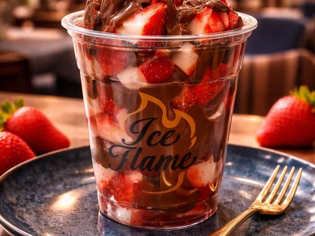 Strawberry Fruit Cup