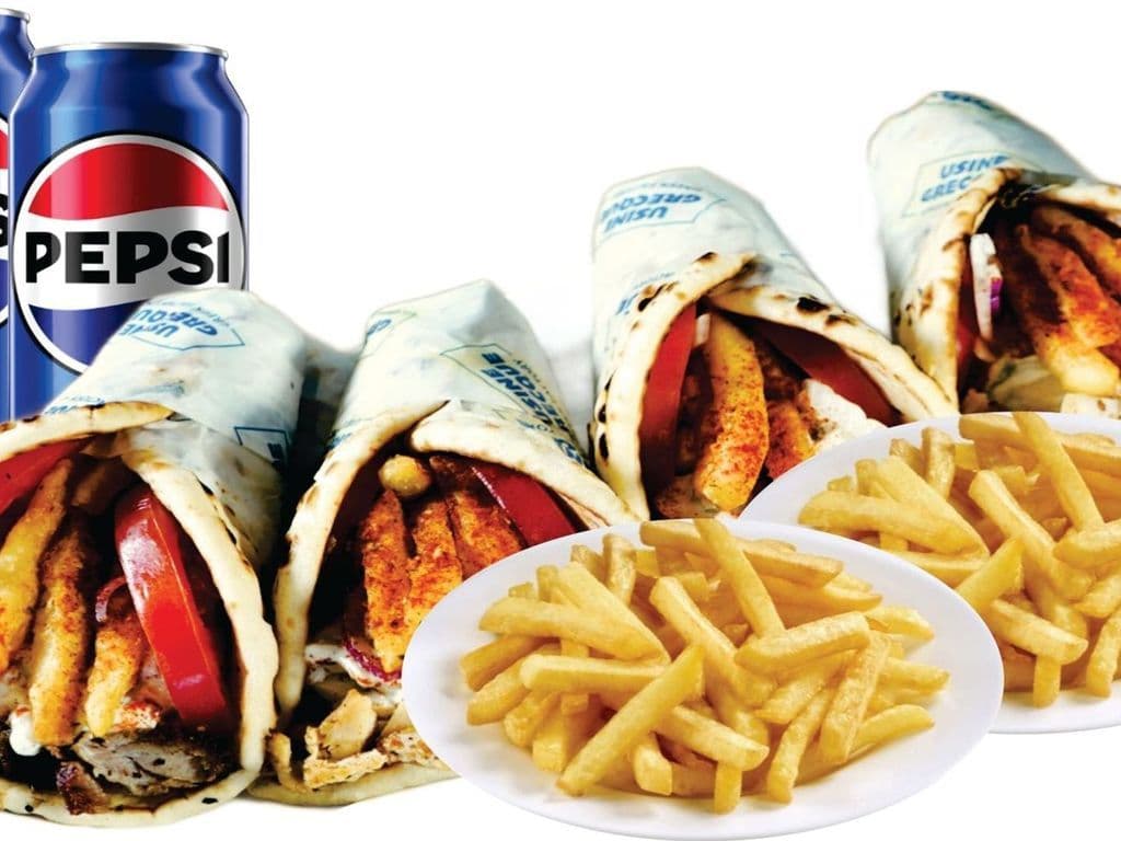 *(3) COMBO (4 pita -2 frt )