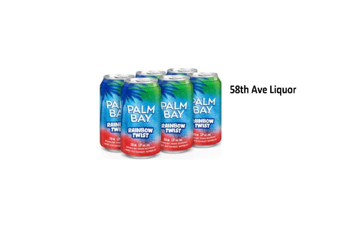 PALM BAY RAINBOW TWIST CANS (1 x 6x355ML)