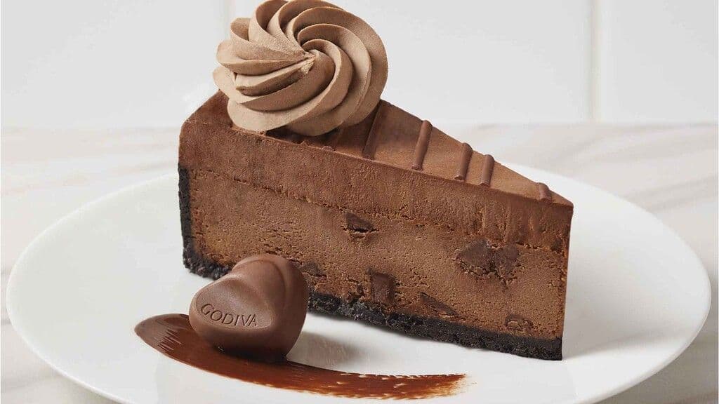Godiva Double Chocolate Cheesecake