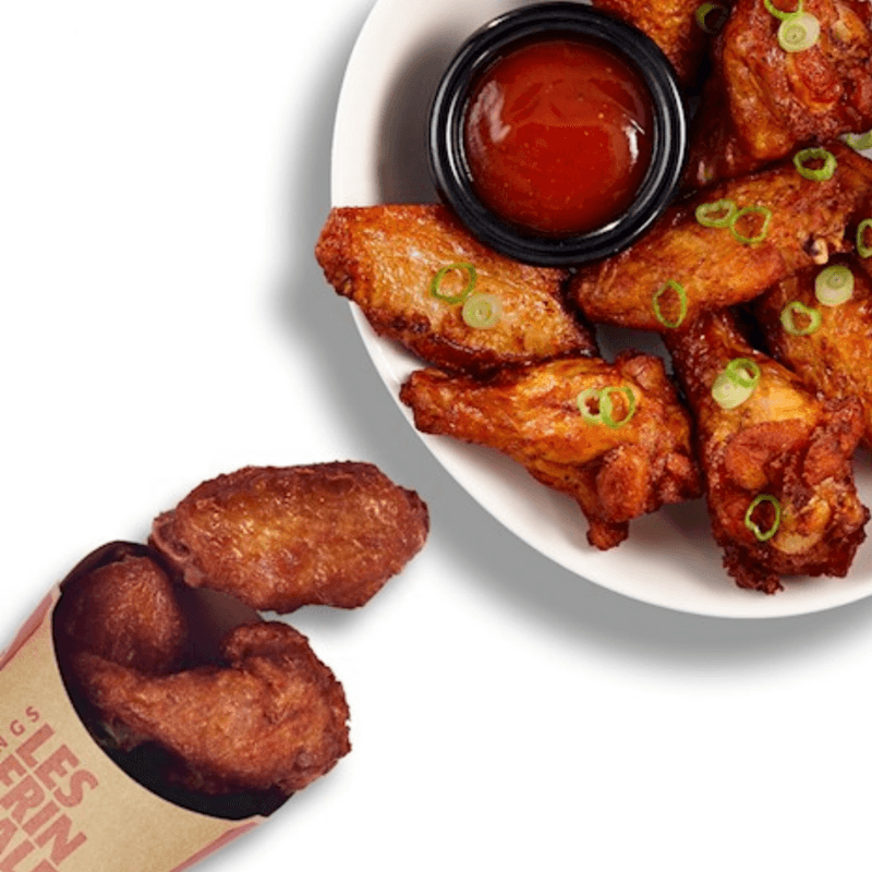 6 Ailes de poulet / 6 Chicken Wings