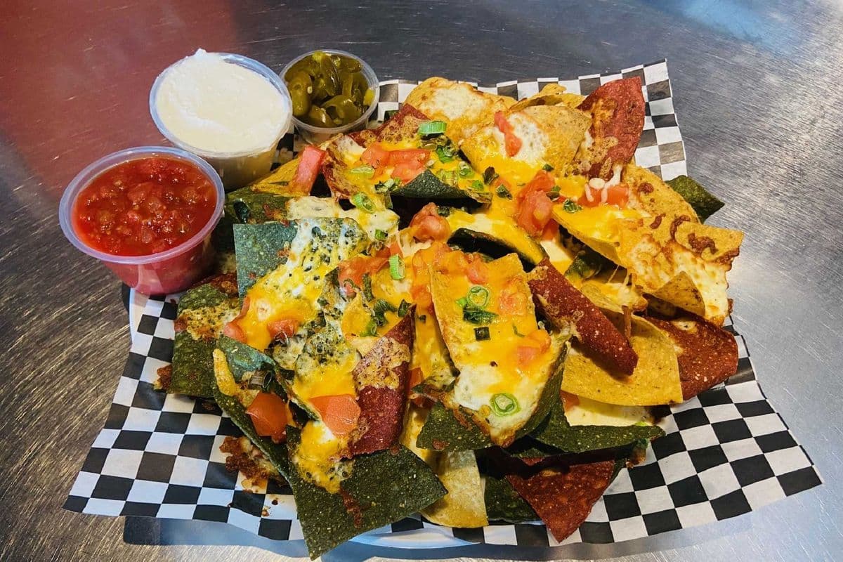 Loaded Cheese Nachos