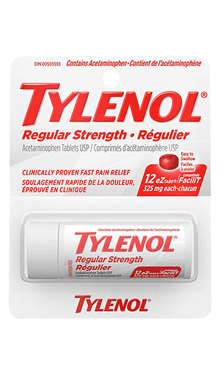 Tylenol régulier (10UN) / Regular Strength (10PK)