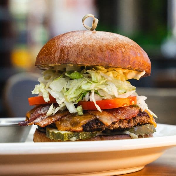 GLUTEN FRIENDLY TRADITIONAL PUB BURGER
