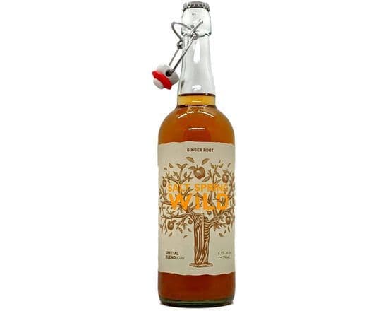 Salt Spring Wild Cider Ginger Root, 750 ml