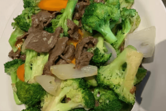 60. Beef with Broccoli