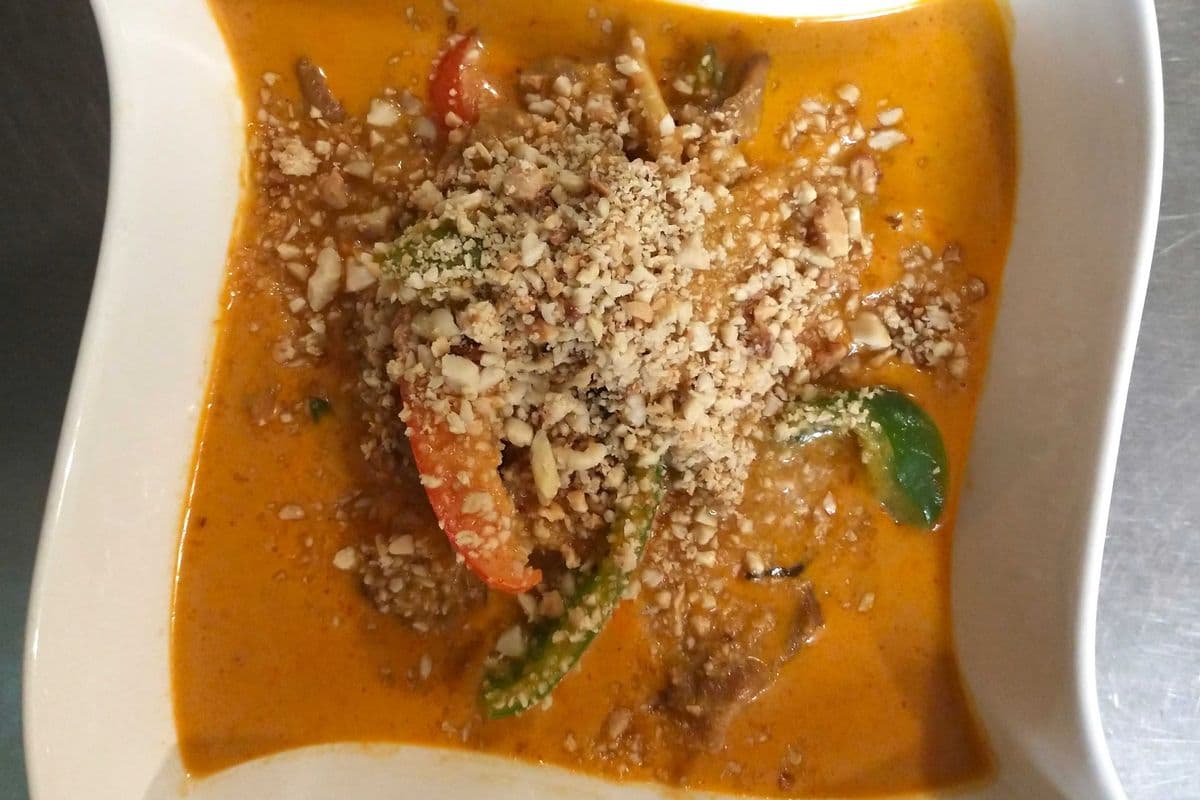 31. Panang Curry (Chicken, Beef, or Pork)