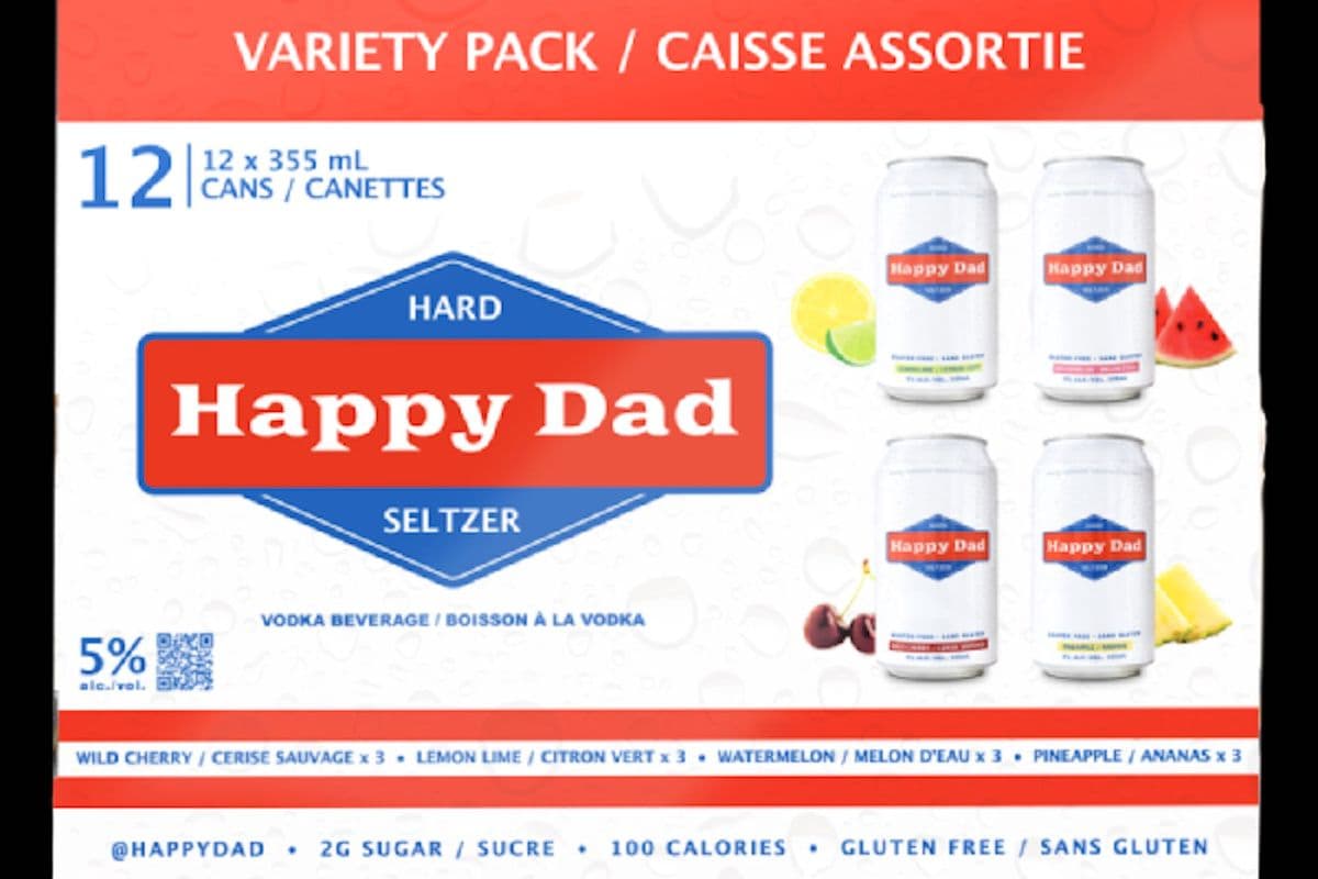 Happy Dad Variety Pack 12 CANS (12 x 355 ml Cans)