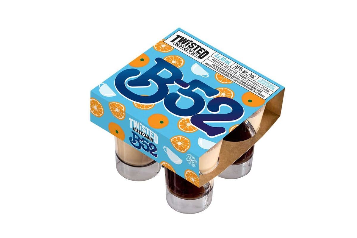 TWISTED SHOTZ B52 4PK (4 x 30ml*4)