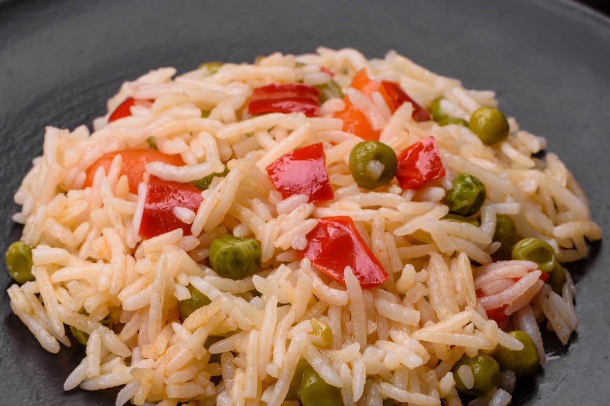 Basmati Rice with Diced Veggies ( Medium )