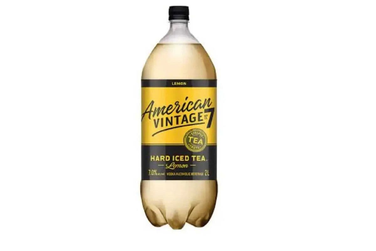 AMERICAN VINTAGE LEMON HARD ICED TEA (1 x 2 Litre bottle)