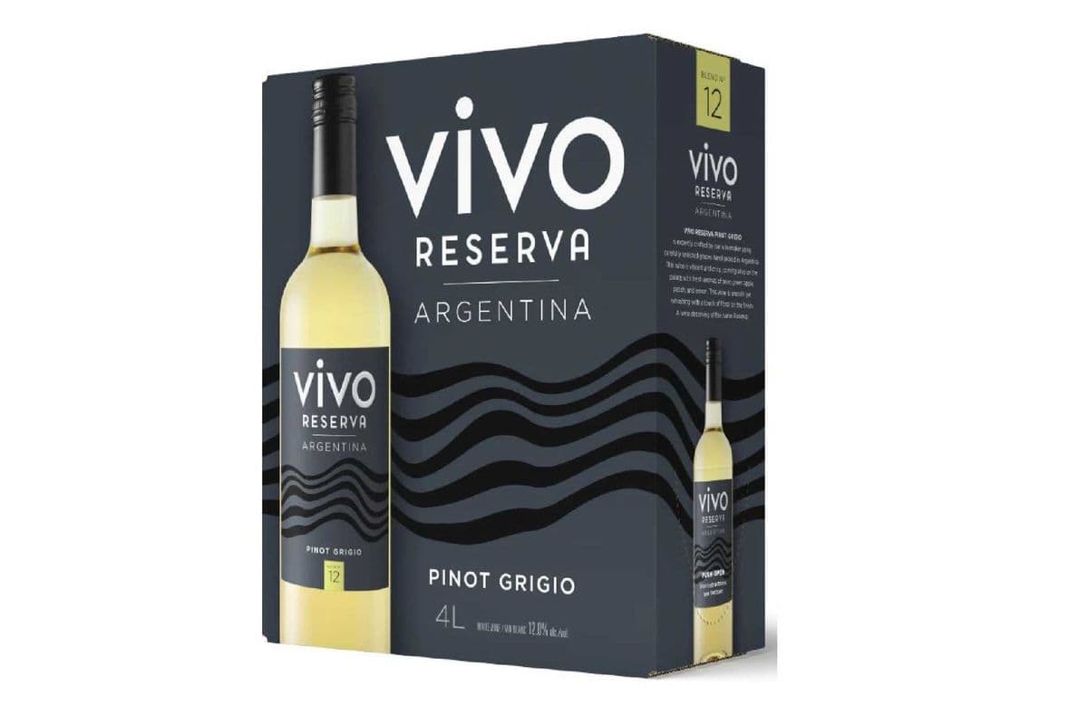 VIVO RESERVA PINOT GRIGIO 4L (1 x 4L)