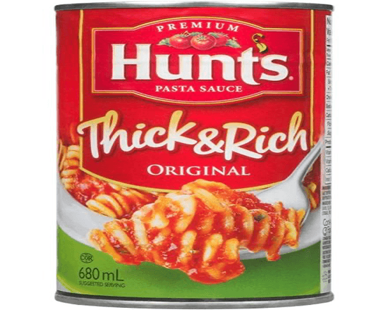 Hunts Thick & Rich Pasta Sauce (680 ml)