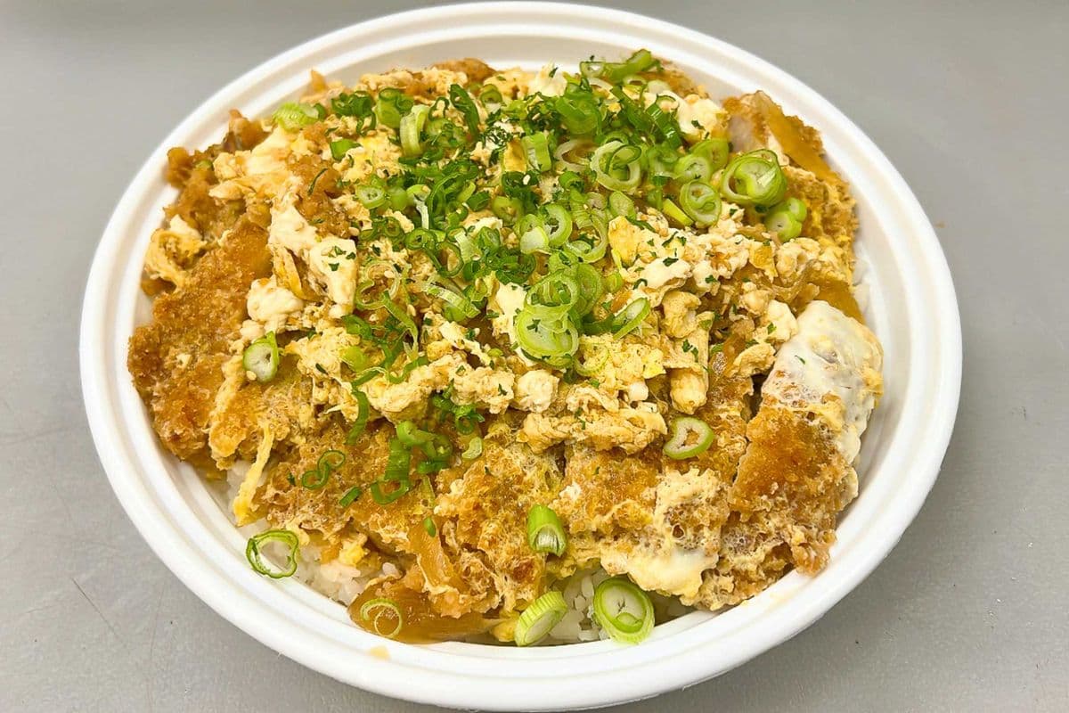 Big Pork Katsu Don Rice Bowl