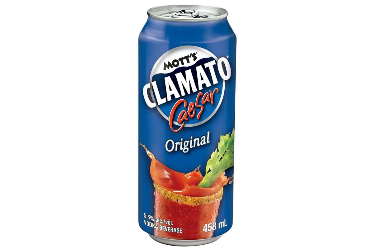 MOTT'S CLAMATO ORIGINAL CAESAR (458ML) (1 x 458ML)