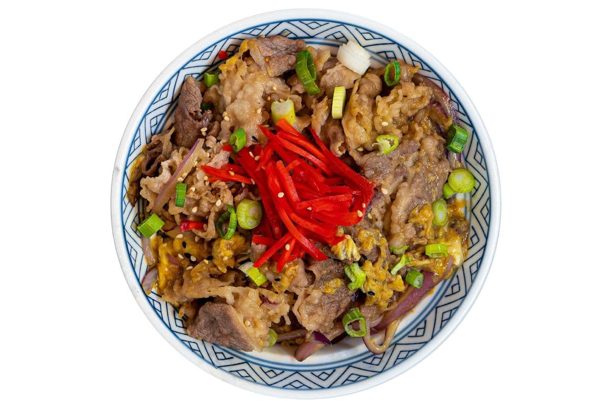 Gyudon (Beef and Egg Bowl)