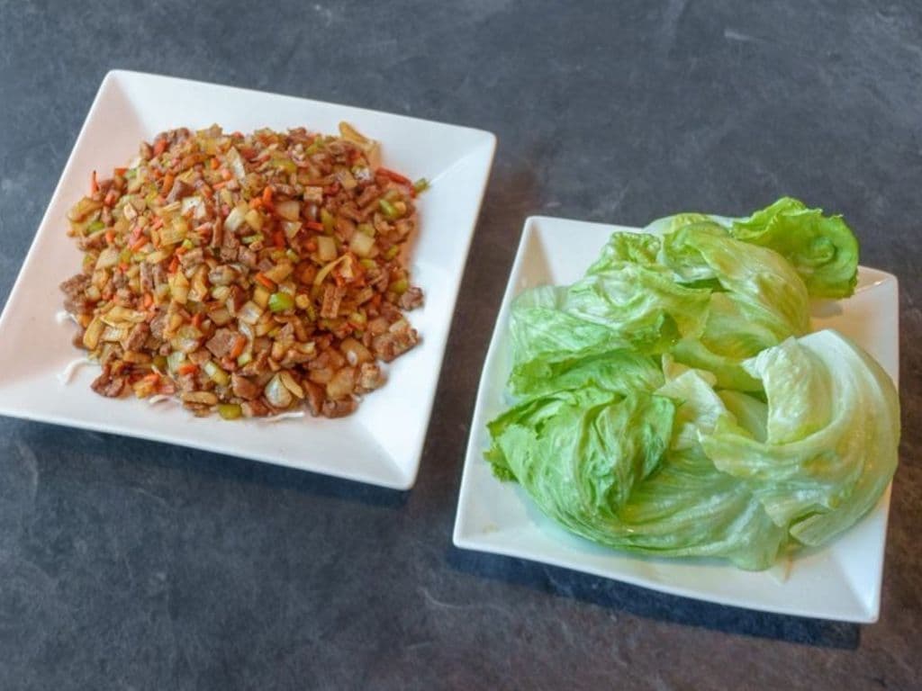 Beef & Lettuce Wrap