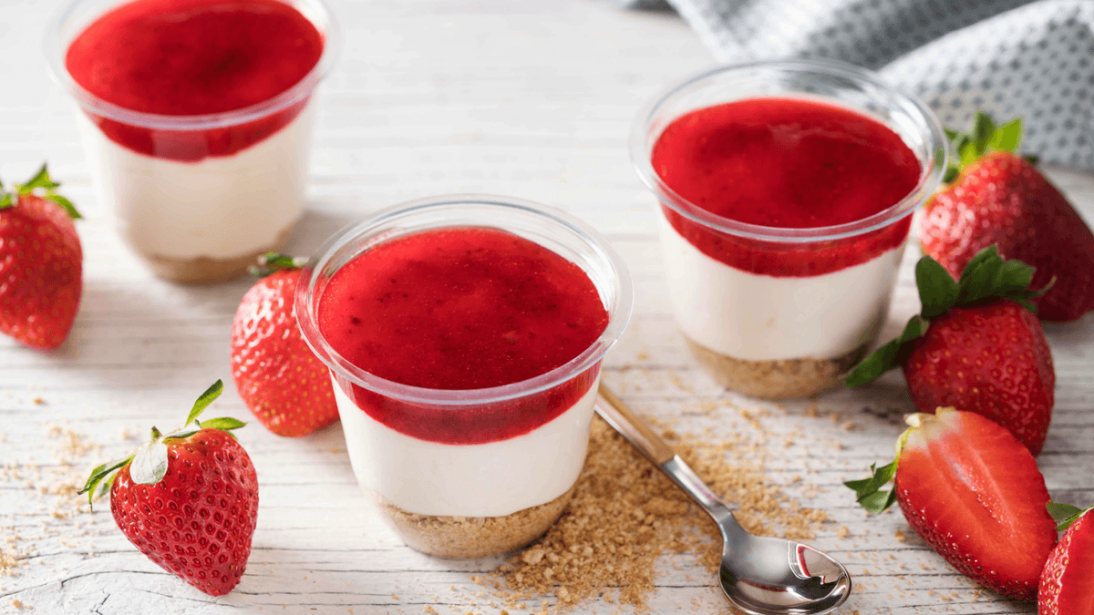 Sweet Strawberry Cheesecake