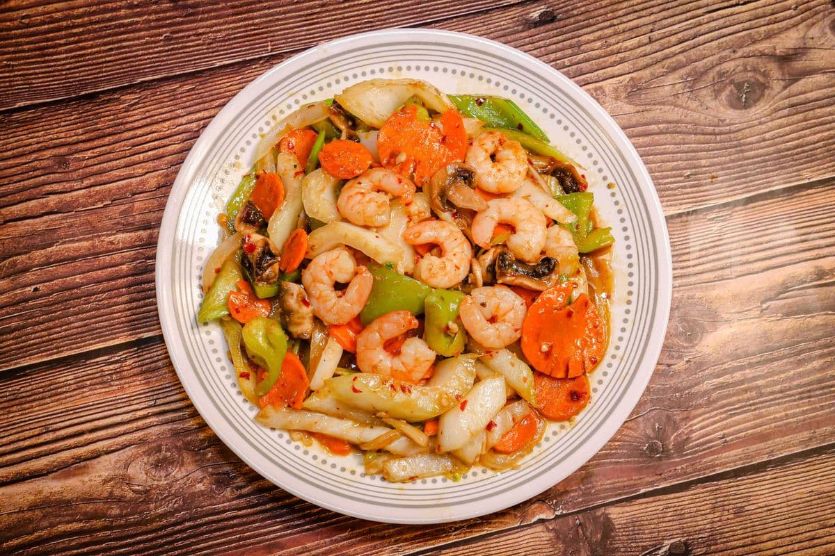 114. Shrimp with Lemongrass
