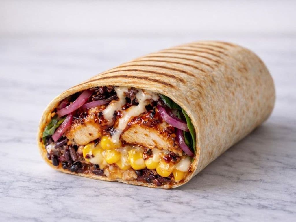 Hot Honey Chicken Wrap
