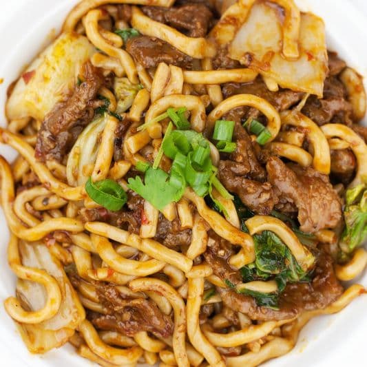 Thick Noodle With Beef