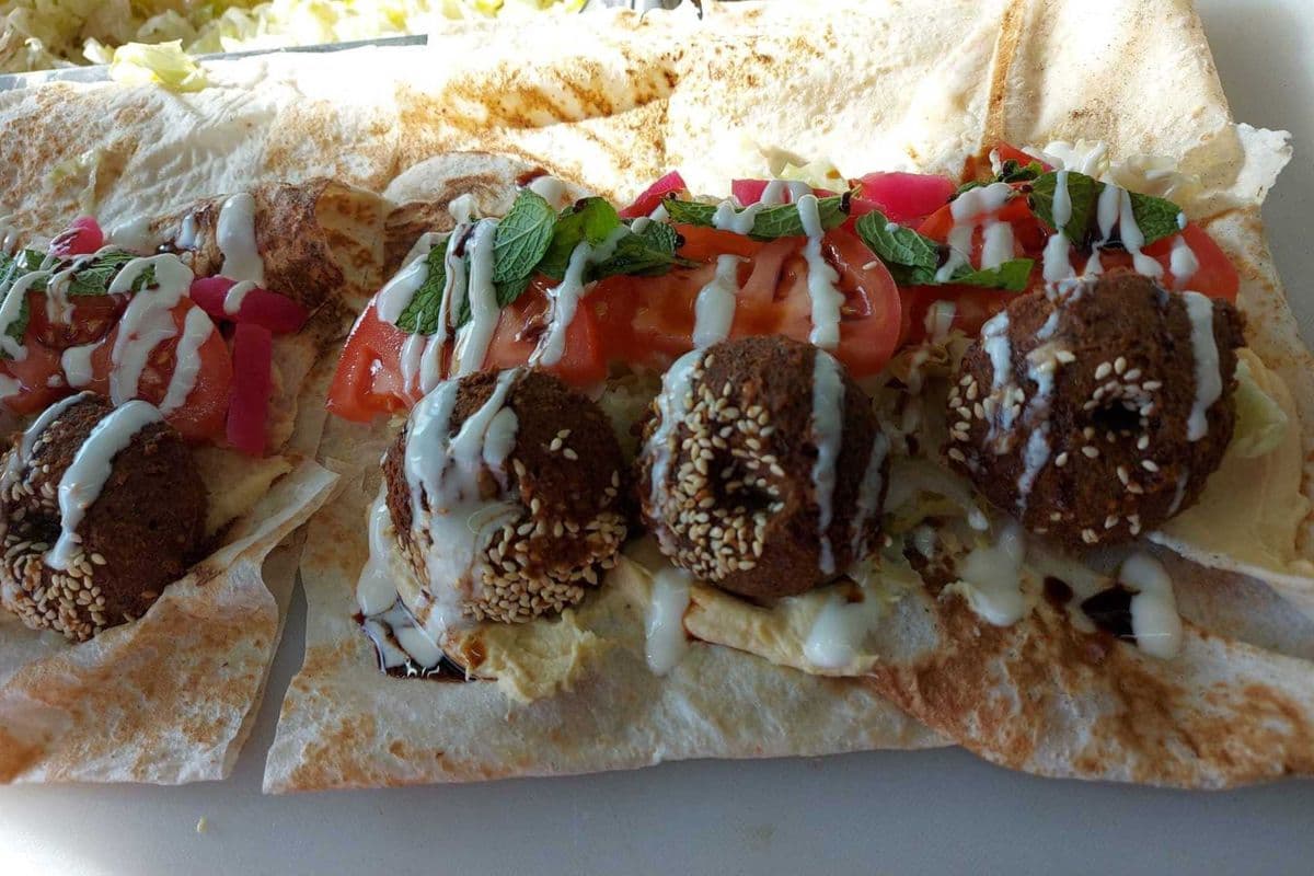 Sandwich au falafel / Falafel Sandwich