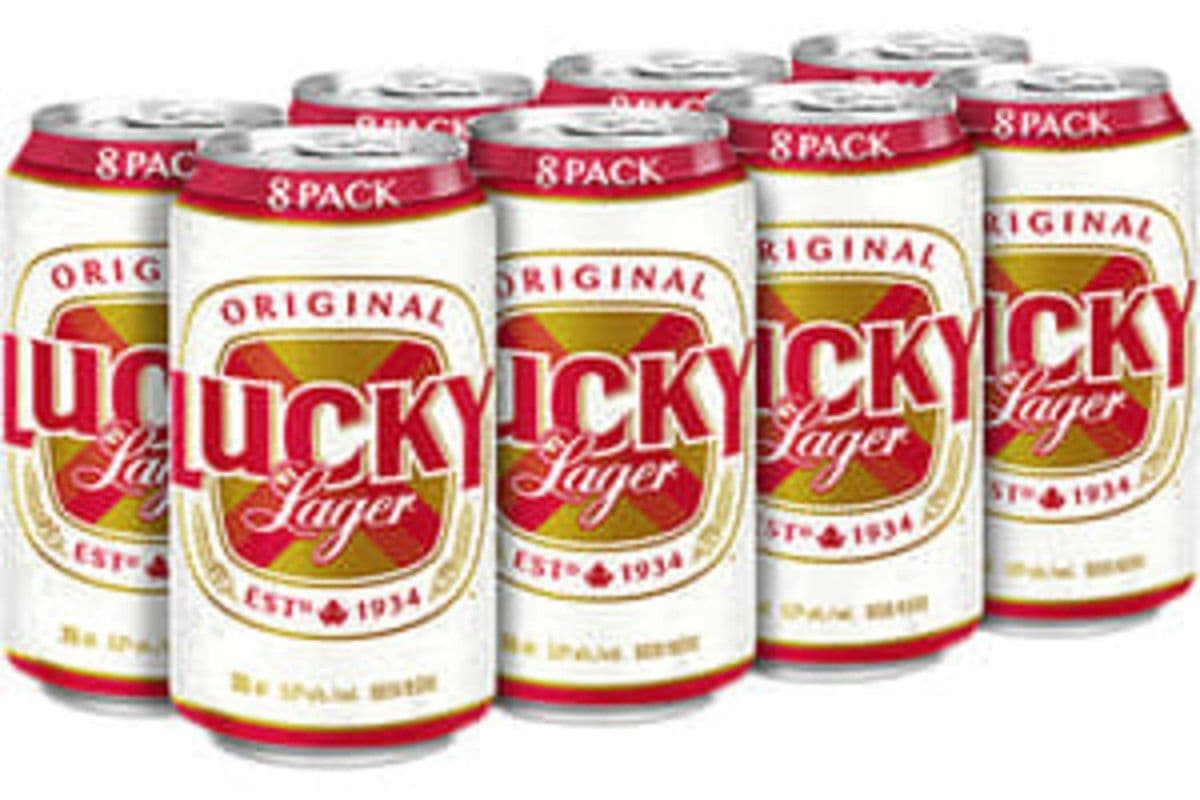 Lucky Lager (8 x 355ml Can)