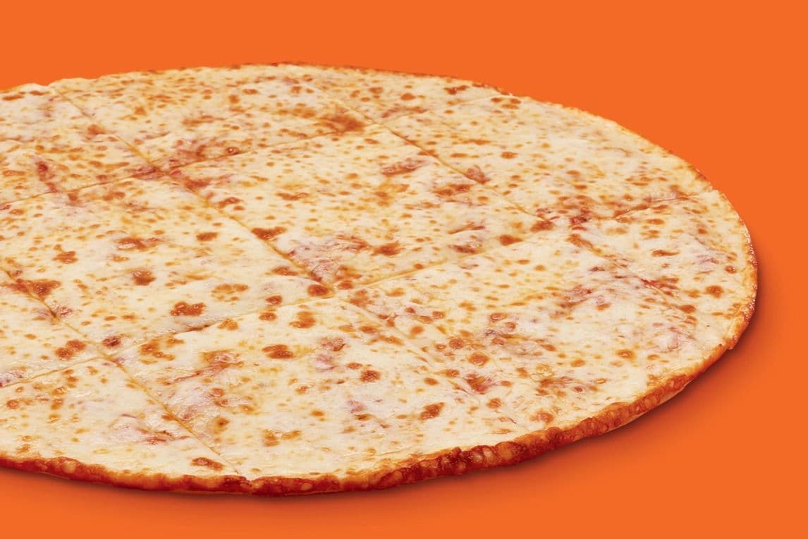 Pizza Fromage à croûte mince moyenne 12"  / Medium 12" Thin Crust Cheese Pizza