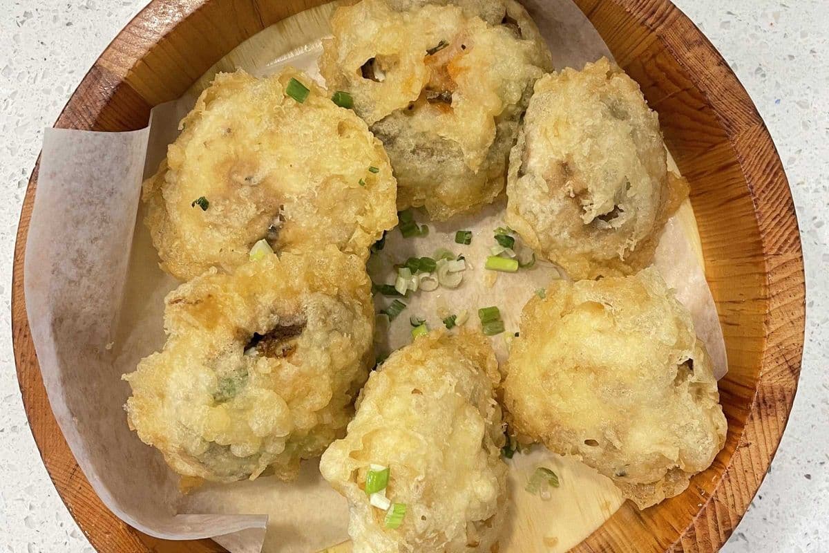 Creamy Mushroom Tempura (6pcs)