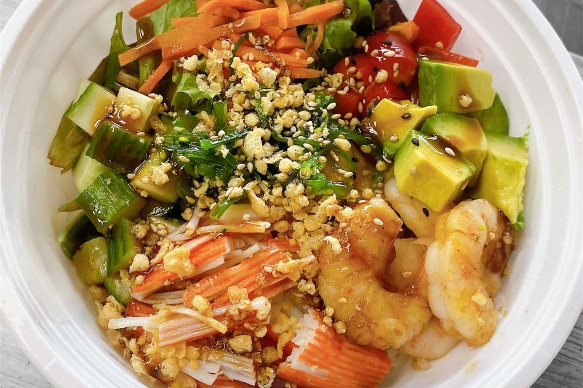 Shrimp Crab Poke