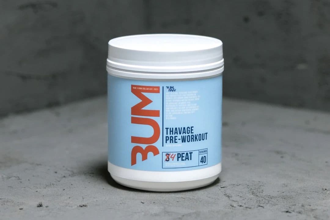 Raw CBUM Thavage Pre Workout 4 Peat Powder Mix (528 g)