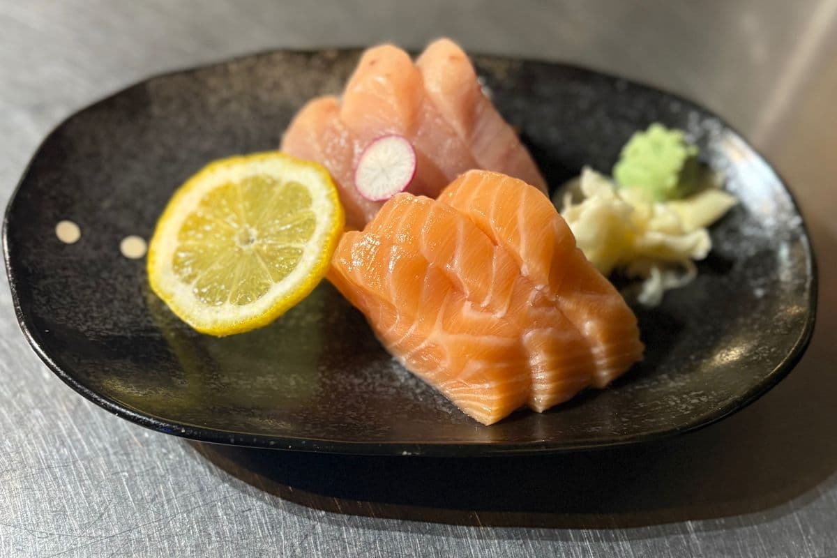 Salmon and Tuna Sashimi